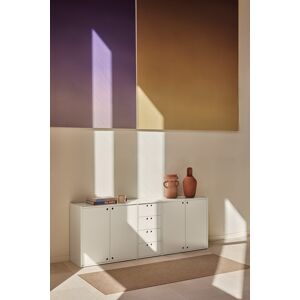 Teulat - Buffet Wally crème - 197x40x80cm OS - Publicité Teulat - Buffet Wally crème - 197x40x80cm OS - Publicité
