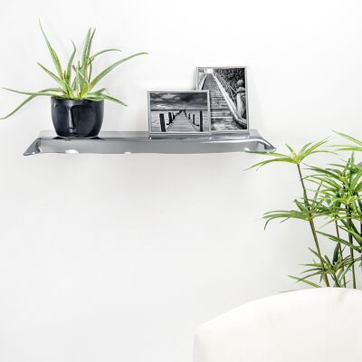 Iplex - Étagère Drappeggi gris fumé - 69x20x5 cm OS - Publicité Iplex - Étagère Drappeggi gris fumé - 69x20x5 cm OS - Publicité