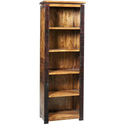 Bois & Chiffons - Bibliothèque ouverte en Bois Acacia Moon OS - Publicité Bois & Chiffons - Bibliothèque ouverte en Bois Acacia Moon OS - Publicité