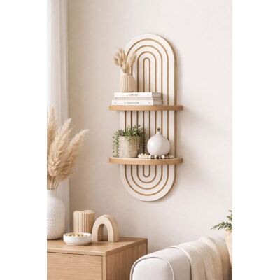 Homitis - Étagère murale Artmtkwll2 blanche - 20x13x70 cm OS - Publicité Homitis - Étagère murale Artmtkwll2 blanche - 20x13x70 cm OS - Publicité