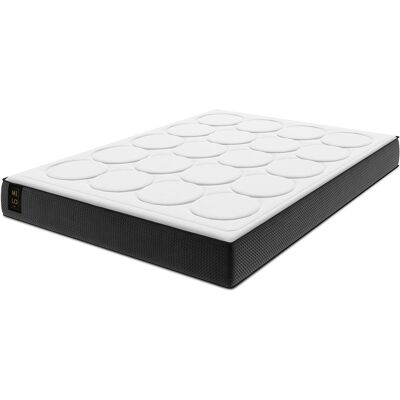 Milo Casa - Matelas en mousse double face Gianni blanc/noir - 190x140 cm 140x190 cm - Publicité Milo Casa - Matelas en mousse double face Gianni blanc/noir - 190x140 cm 140x190 cm - Publicité
