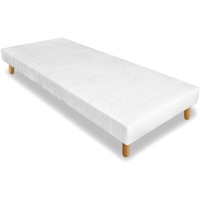 Literie Resort Hôtel - Sommier Confortel blanc - 80x200 cm 80x200 cm - Publicité Literie Resort Hôtel - Sommier Confortel blanc - 80x200 cm 80x200 cm - Publicité