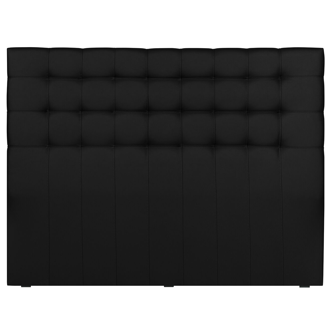 Windsor & Co Tête de lit Deimos noire - 200x120 cm 200 cm