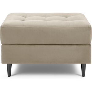 Milo Casa - Pouf Velours Santo beige - 60x70x46 cm OS - Publicité Milo Casa - Pouf Velours Santo beige - 60x70x46 cm OS - Publicité