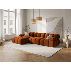 Milo Casa - Canapé Modulable Gauche en Velours Tropea 4 Places terracotta - 285x157x63 cm OS - Publicité Milo Casa - Canapé Modulable Gauche en Velours Tropea 4 Places terracotta - 285x157x63 cm OS - Publicité