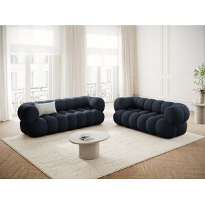 CXL by Christian Lacroix - Canapé Maurice bleu marine - 180x95x70 cm OS - Publicité CXL by Christian Lacroix - Canapé Maurice bleu marine - 180x95x70 cm OS - Publicité