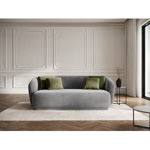 CXL by Christian Lacroix - Canapé velours Louis 2 places gris - 180x93x74 cm OS - Publicité CXL by Christian Lacroix - Canapé velours Louis 2 places gris - 180x93x74 cm OS - Publicité