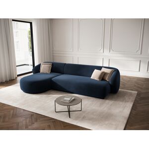 CXL by Christian Lacroix - Canapé d'angle gauche velours Louis 4 places bleu roi - 260x155x74 cm OS - Publicité CXL by Christian Lacroix - Canapé d'angle gauche velours Louis 4 places bleu roi - 260x155x74 cm OS - Publicité