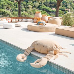 MX Home - Pouf XL crabe raphia R4 beige - 120x110x35cm OS - Publicité MX Home - Pouf XL crabe raphia R4 beige - 120x110x35cm OS - Publicité