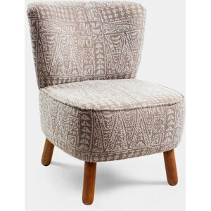 Homitis - Fauteuil Mythologie Etnik beige - l. 43 cm x H. 35 cm x P. 33 cm OS - Publicité Homitis - Fauteuil Mythologie Etnik beige - l. 43 cm x H. 35 cm x P. 33 cm OS - Publicité