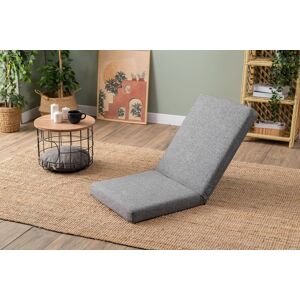 Homitis - Canapé-lit 1 place Tera gris clair - l. 55 cm x P 65 cm x H . 60 cm OS - Publicité Homitis - Canapé-lit 1 place Tera gris clair - l. 55 cm x P 65 cm x H . 60 cm OS - Publicité