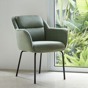 Teulat - 2 chaises Sadira gris vert - 65x66,5x85cm OS - Publicité Teulat - 2 chaises Sadira gris vert - 65x66,5x85cm OS - Publicité