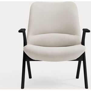 Teulat - Fauteuil petit format 61200 Dins crème avec pieds noirs en bois - 83x77x43/93cm OS - Publicité Teulat - Fauteuil petit format 61200 Dins crème avec pieds noirs en bois - 83x77x43/93cm OS - Publicité