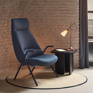 Teulat - Fauteuil grand format 66201 Dins bleu foncé - 78x80x43/116cm OS - Publicité Teulat - Fauteuil grand format 66201 Dins bleu foncé - 78x80x43/116cm OS - Publicité