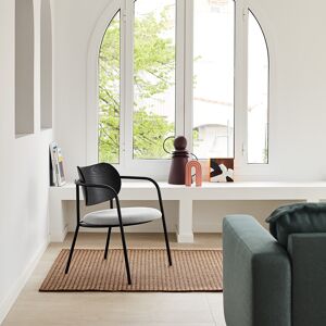 Teulat - Fauteuil Eclipse noir - 61x53x36/69cm OS - Publicité Teulat - Fauteuil Eclipse noir - 61x53x36/69cm OS - Publicité