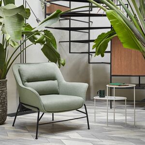 Teulat - Fauteuil Sadira gris vert - 88x84x87cm OS - Publicité Teulat - Fauteuil Sadira gris vert - 88x84x87cm OS - Publicité