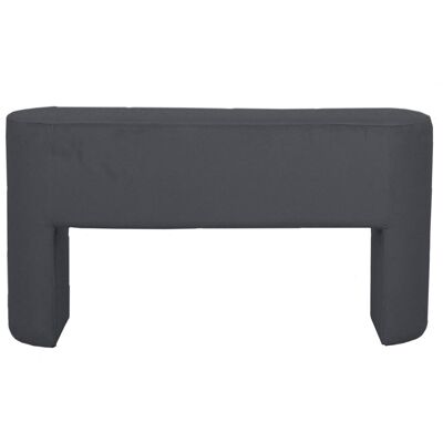 Velvet Atelier - Banc gris foncé - 48x90x30 cm OS - Publicité Velvet Atelier - Banc gris foncé - 48x90x30 cm OS - Publicité