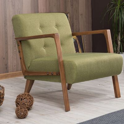 Fauteuil Kemer Vert de Hanah Home - Meubles - Publicité Fauteuil Kemer Vert de Hanah Home - Meubles - Publicité