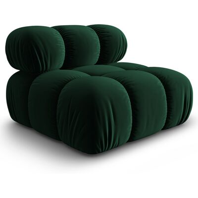 Milo Casa - Chauffeuse en Velours Tropea vert bouteille - 94x94x63 cm OS - Publicité Milo Casa - Chauffeuse en Velours Tropea vert bouteille - 94x94x63 cm OS - Publicité