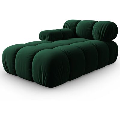 Milo Casa - Méridienne en Velours Gauche Tropea vert bouteille - 157x97x62 cm OS - Publicité Milo Casa - Méridienne en Velours Gauche Tropea vert bouteille - 157x97x62 cm OS - Publicité