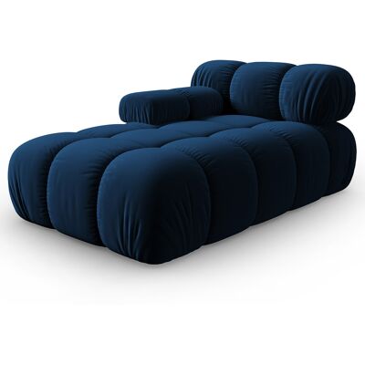 Milo Casa - Méridienne en Velours Gauche Tropea bleu roi - 157x97x62 cm OS - Publicité Milo Casa - Méridienne en Velours Gauche Tropea bleu roi - 157x97x62 cm OS - Publicité