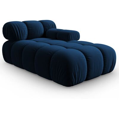Milo Casa - Méridienne en Velours Droite Tropea bleu roi - 157x97x62 cm OS - Publicité Milo Casa - Méridienne en Velours Droite Tropea bleu roi - 157x97x62 cm OS - Publicité