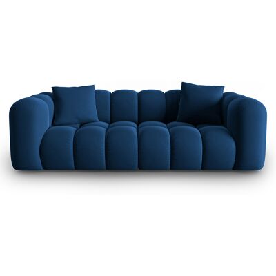 Windsor & Co - Canapé modulaire en Velours Halley 3 places bleu roi - 228x87x70 cm OS - Publicité Windsor & Co - Canapé modulaire en Velours Halley 3 places bleu roi - 228x87x70 cm OS - Publicité
