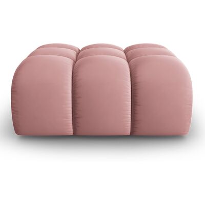 Windsor & Co - Pouf en Velours Halley rose - 90x87x40 cm OS - Publicité Windsor & Co - Pouf en Velours Halley rose - 90x87x40 cm OS - Publicité