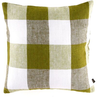 Haomy - Housse de coussin 100% Lin Palma citrus - 45x45 cm OS - Publicité Haomy - Housse de coussin 100% Lin Palma citrus - 45x45 cm OS - Publicité