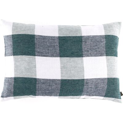 Haomy - Housse de coussin 100% Lin Palma céladon - 40x60 cm OS - Publicité Haomy - Housse de coussin 100% Lin Palma céladon - 40x60 cm OS - Publicité