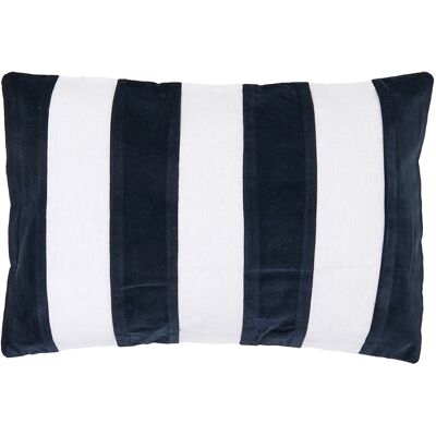 Haomy - Housse de coussin en Velours & Lin Perth encre - 40x60 cm 40x60 cm - Publicité Haomy - Housse de coussin en Velours & Lin Perth encre - 40x60 cm 40x60 cm - Publicité