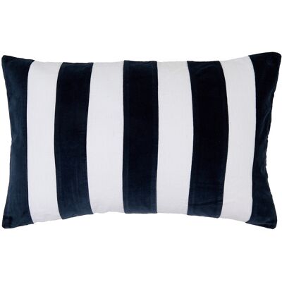 Haomy - Housse de coussin en Velours & Lin Perth encre - 50x80 cm 50x80 cm - Publicité Haomy - Housse de coussin en Velours & Lin Perth encre - 50x80 cm 50x80 cm - Publicité