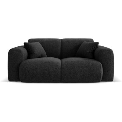Maison Héritage - Canapé Theo 2 Places noir - 170x95x72 cm OS - Publicité Maison Héritage - Canapé Theo 2 Places noir - 170x95x72 cm OS - Publicité