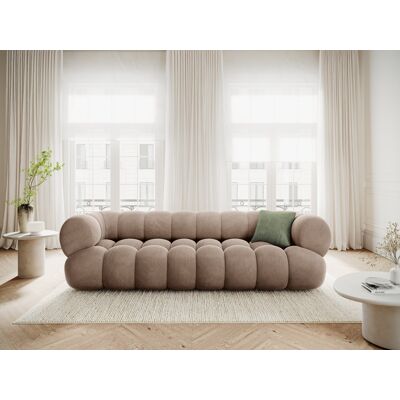 CXL by Christian Lacroix - Canapé modulaire velours Maurice beige foncé - 240x95x70 cm OS - Publicité CXL by Christian Lacroix - Canapé modulaire velours Maurice beige foncé - 240x95x70 cm OS - Publicité
