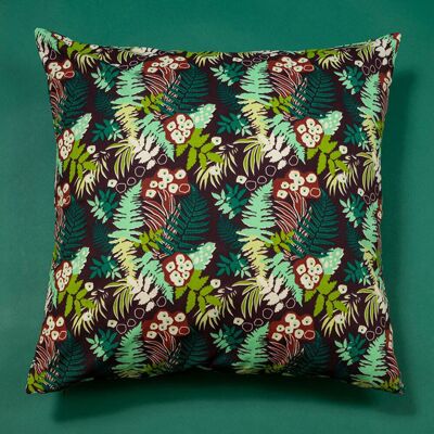 Les Touristes - Housse de coussin Fer Fig multicolore - 60x60 cm OS - Publicité Les Touristes - Housse de coussin Fer Fig multicolore - 60x60 cm OS - Publicité