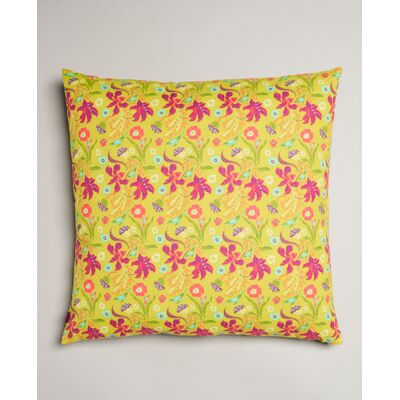 Les Touristes - Coussin en coton Iris doré - 60x60 cm OS - Publicité Les Touristes - Coussin en coton Iris doré - 60x60 cm OS - Publicité