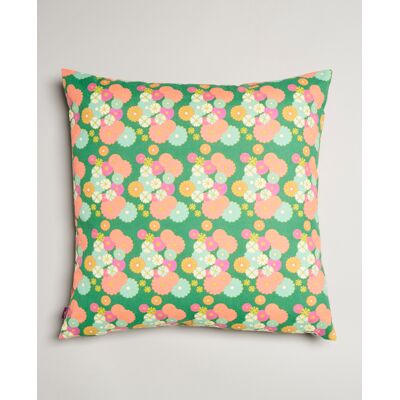 Les Touristes - Coussin en coton Mellow vert - 60x60 cm OS - Publicité Les Touristes - Coussin en coton Mellow vert - 60x60 cm OS - Publicité