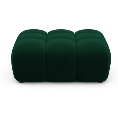 Windsor & Co - Pouf velours Astro 1 place vert bouteille - 90x70x43 cm OS - Publicité Windsor & Co - Pouf velours Astro 1 place vert bouteille - 90x70x43 cm OS - Publicité