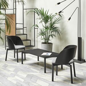 Teulat - Table basse Atlas noire - 110x60x40cm OS - Publicité Teulat - Table basse Atlas noire - 110x60x40cm OS - Publicité