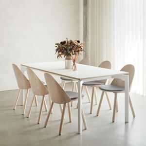 Teulat - 2 chaises Uma naturel clair - 46x51x45/81cm OS - Publicité Teulat - 2 chaises Uma naturel clair - 46x51x45/81cm OS - Publicité