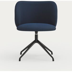 Teulat - 2 chaises Mogi 66164 bleu marine avec pieds noirs - 59x56x49/81cm OS - Publicité Teulat - 2 chaises Mogi 66164 bleu marine avec pieds noirs - 59x56x49/81cm OS - Publicité