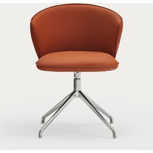 Teulat - 2 chaises Add 107-0035 terracotta avec pieds chromés - 56x58x48/81cm OS - Publicité Teulat - 2 chaises Add 107-0035 terracotta avec pieds chromés - 56x58x48/81cm OS - Publicité