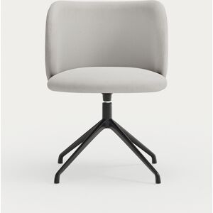 Teulat - 2 chaises Mogi 60105 gris clair avec pieds noirs - 59x56x49/81cm OS - Publicité Teulat - 2 chaises Mogi 60105 gris clair avec pieds noirs - 59x56x49/81cm OS - Publicité