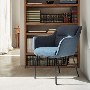 Teulat - 2 chaises Sadira bleu pétrole - 65x66,5x85cm OS - Publicité Teulat - 2 chaises Sadira bleu pétrole - 65x66,5x85cm OS - Publicité