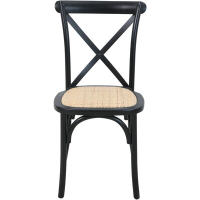 SIT Chaise de salle à manger en rotin - Empilable, Coussée, Bois FSC - Publicité SIT Chaise de salle à manger en rotin - Empilable, Coussée, Bois FSC - Publicité