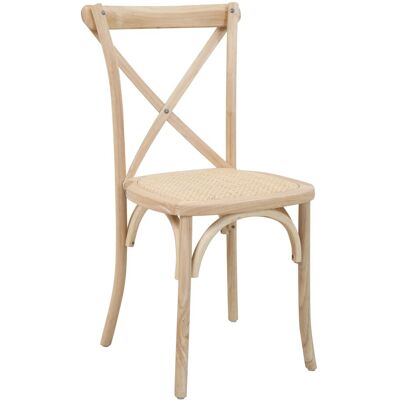 Modèle SIT - Chaise en Rotin Empilable - 2 pièces - Publicité Modèle SIT - Chaise en Rotin Empilable - 2 pièces - Publicité
