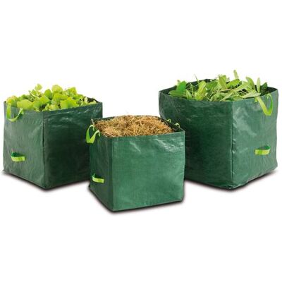 Pratik Garden - 3 Sacs de jardin avec poignées verts - 70/100/170L OS - Publicité Pratik Garden - 3 Sacs de jardin avec poignées verts - 70/100/170L OS - Publicité