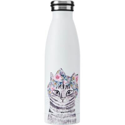 Mikasa Tipperleyhill Chat Bouteille d'eau en acier inoxydable à double paroi - Bouteille d'eau - Publicité Mikasa Tipperleyhill Chat Bouteille d'eau en acier inoxydable à double paroi - Bouteille d'eau - Publicité