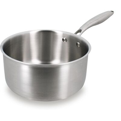 Menastyl - Casserole trinox en acier inoxydable - D.20cm OS - Publicité Menastyl - Casserole trinox en acier inoxydable - D.20cm OS - Publicité