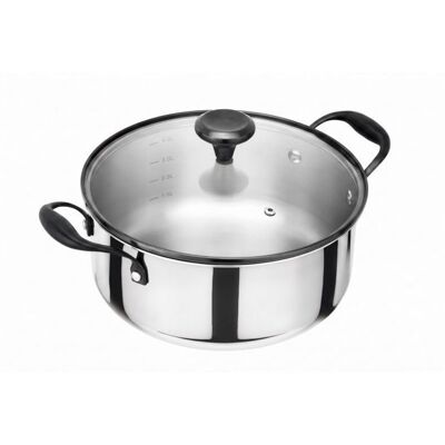 Arthur Martin - Marmite 3 triply inox -28 cm OS - Publicité Arthur Martin - Marmite 3 triply inox -28 cm OS - Publicité